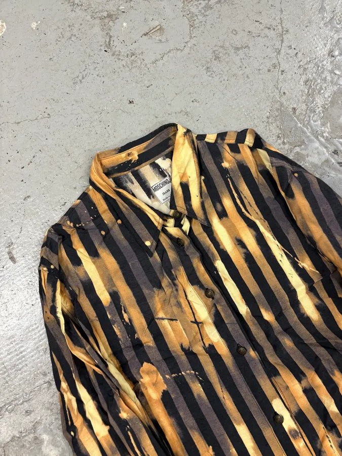 2000s Moschino Lights Lines Shirt EByNTvH 4