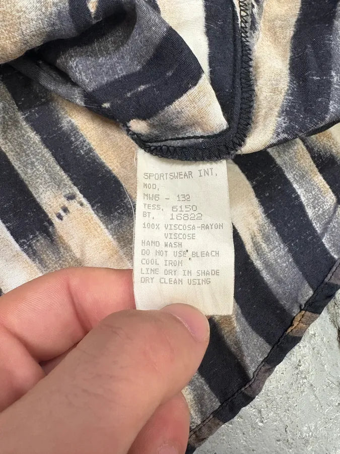 2000s Moschino Lights Lines Shirt EByNTvH 8