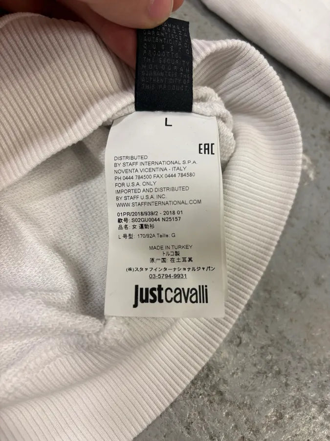 2000s Cavalli Multi Necklace White Avant-Garde Sweater aLqhbFG 11