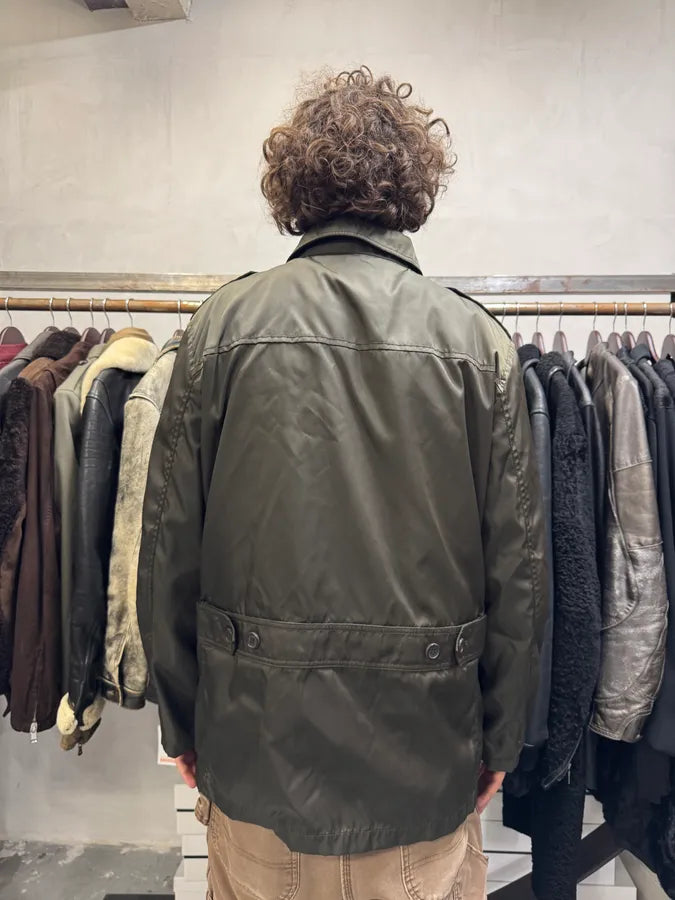 AW2008 Prada Nylon Cargo Brown Jacket urGFBFi 2