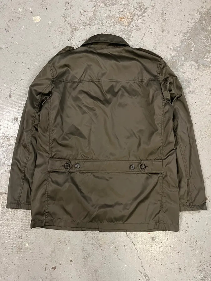 AW2008 Prada Nylon Cargo Brown Jacket urGFBFi 6