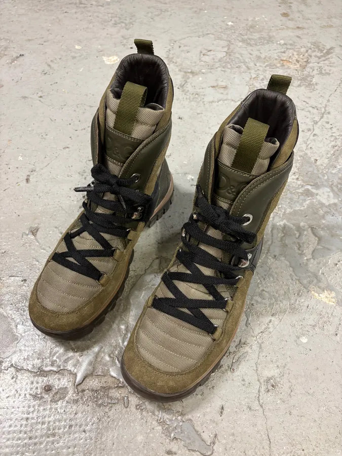 FW2010 Dolce & Gabbana Olive Moutain Beige High Shoes bpFveXW 3