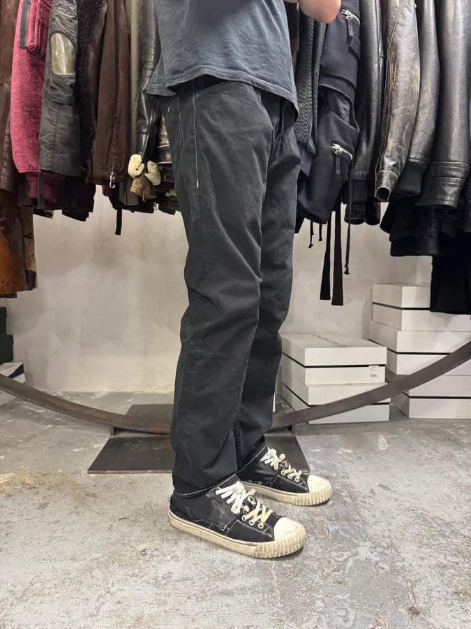 2000s Marithé + François Girbaud Black Premium Denim Jeans afBkZbJ 2