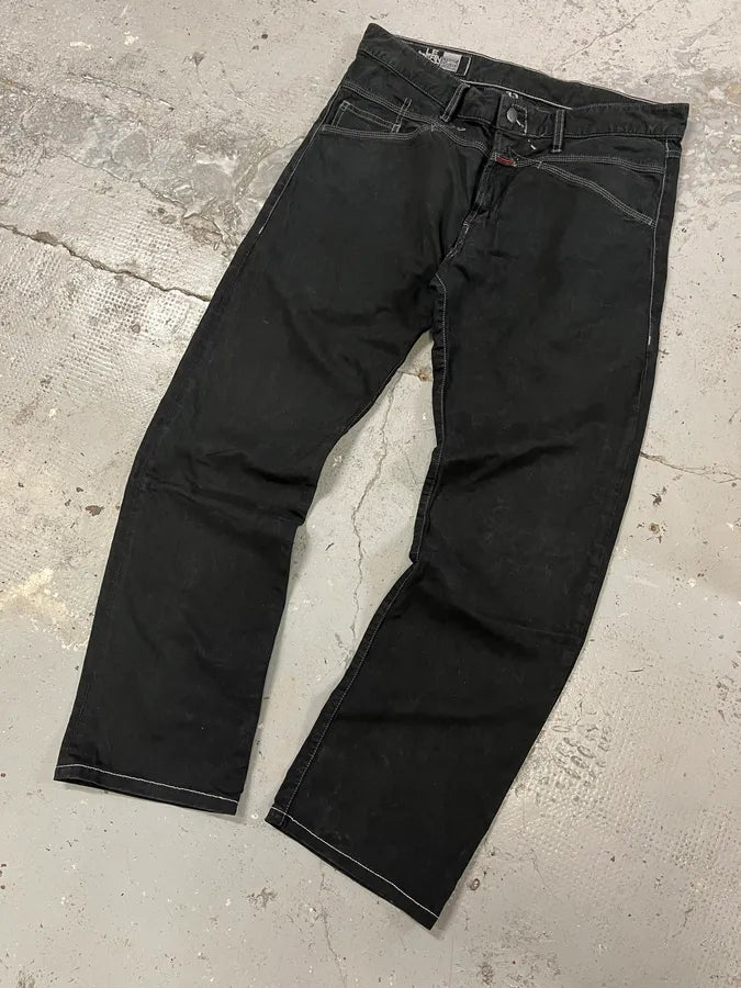 2000s Marithé + François Girbaud Black Premium Denim Jeans afBkZbJ 4
