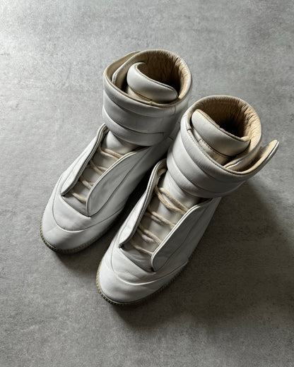 Maison Margiela Future High White Leather Shoes (37) - 4