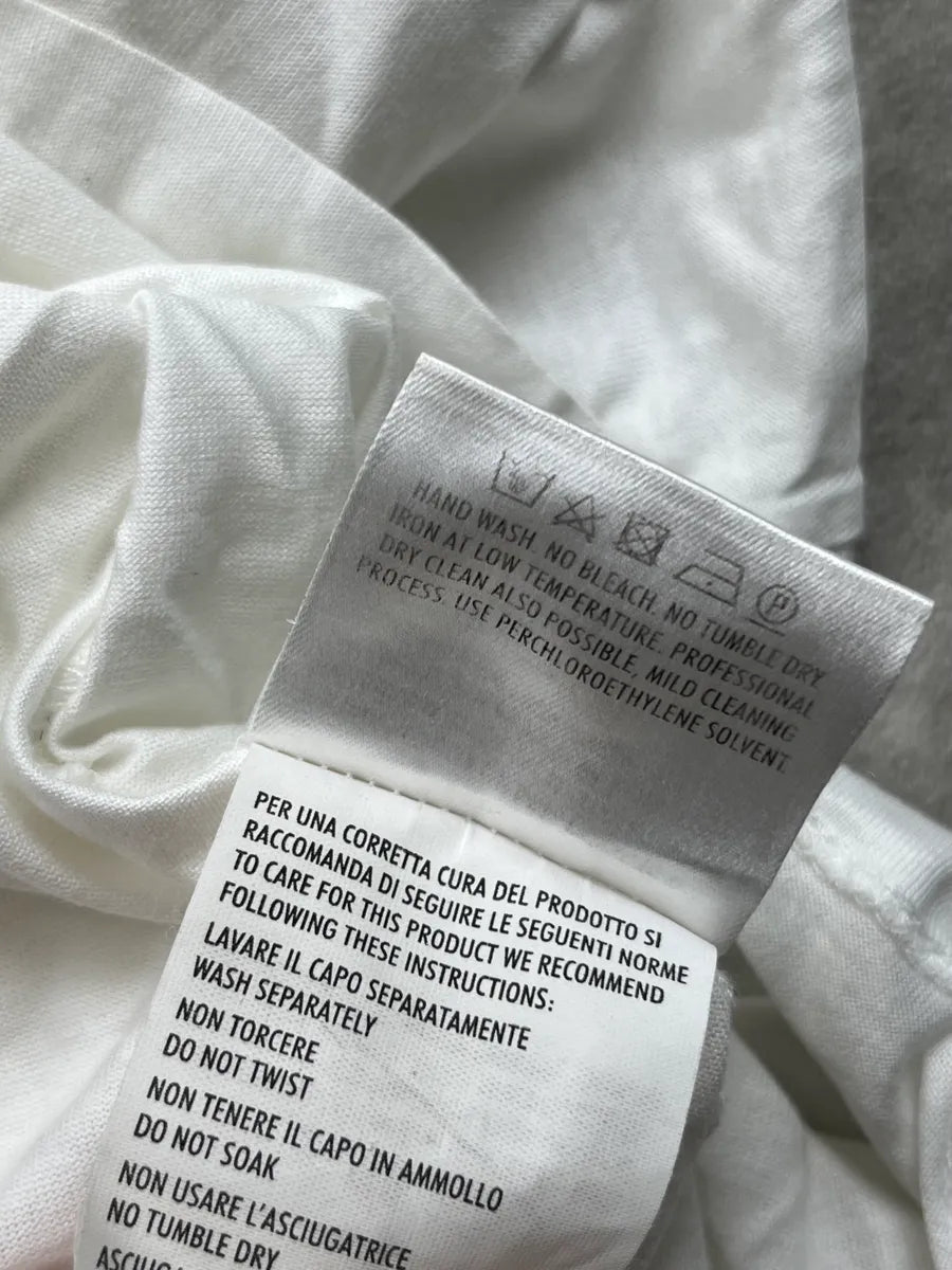 2010s Gucci White Minimalist Buttoned Polo Shirt EtBKUzq 8