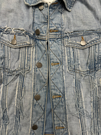 SS2005 Maison Margiela x H&M Reversed Denim Jacket Re-Edition (S) - 7