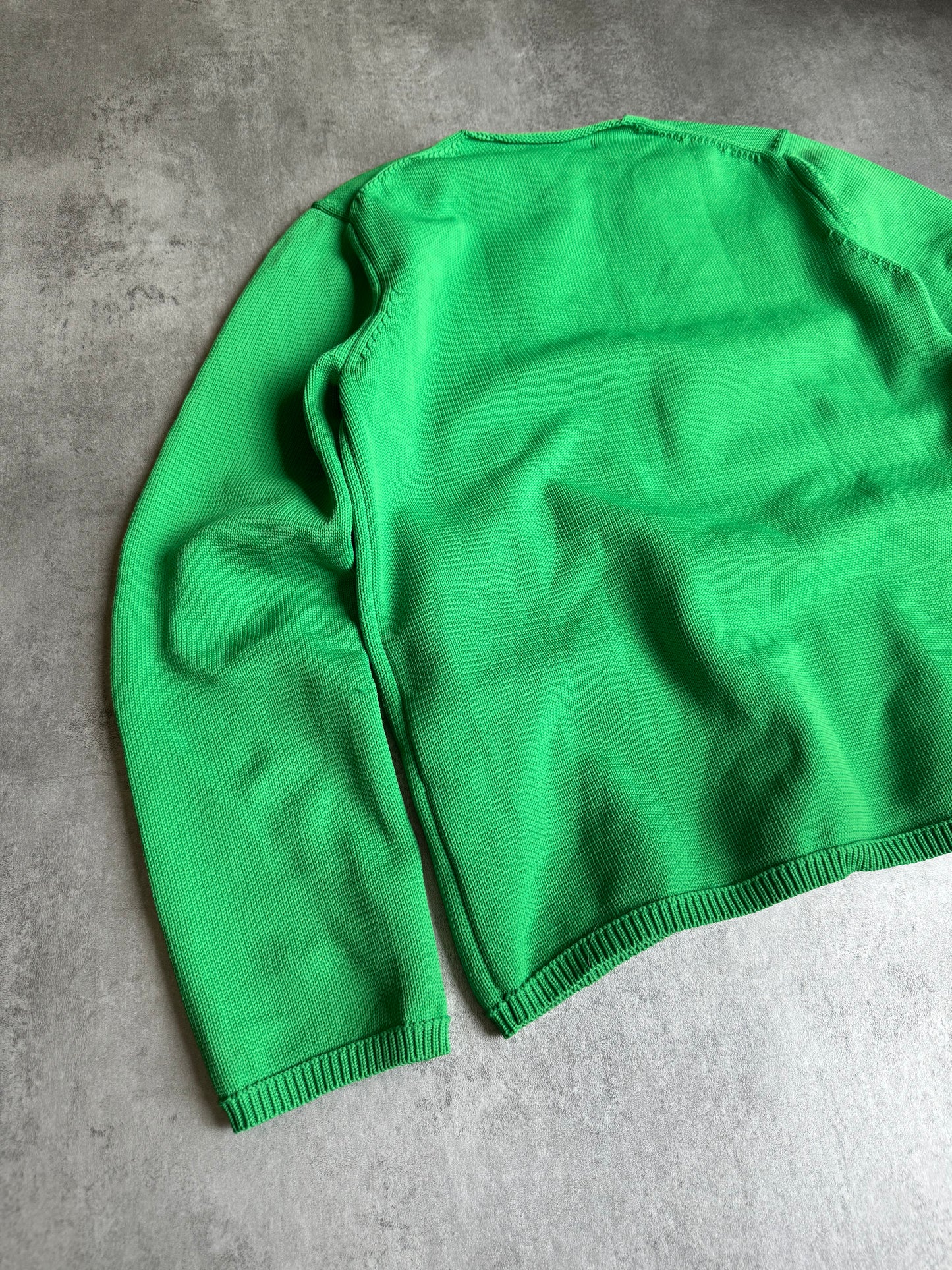 Comme des Garçons Shirt Relaxed Green Sweater (S) - 4