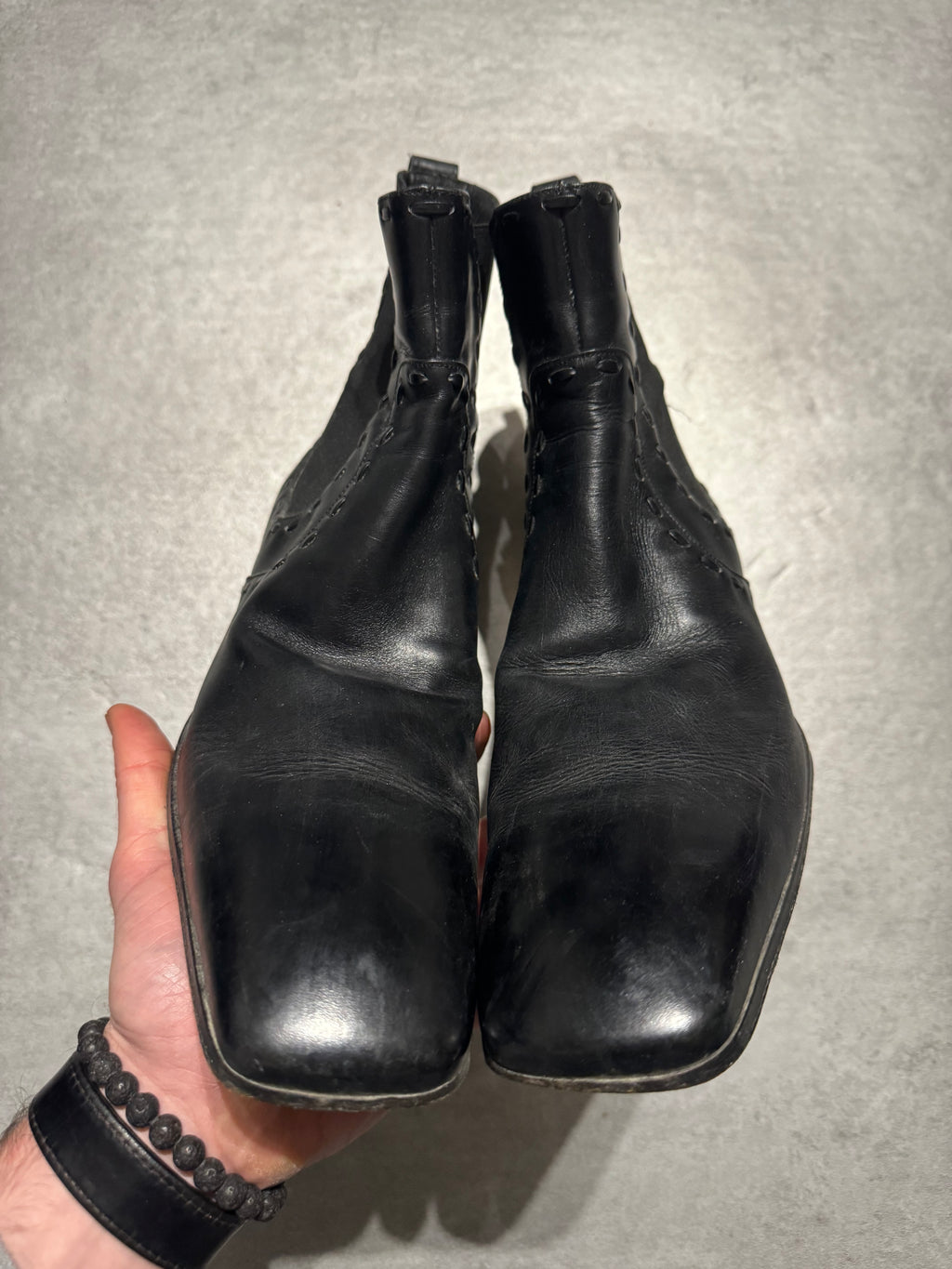 2000s Yves Saint Laurent French Black Boots (44,5) - 2