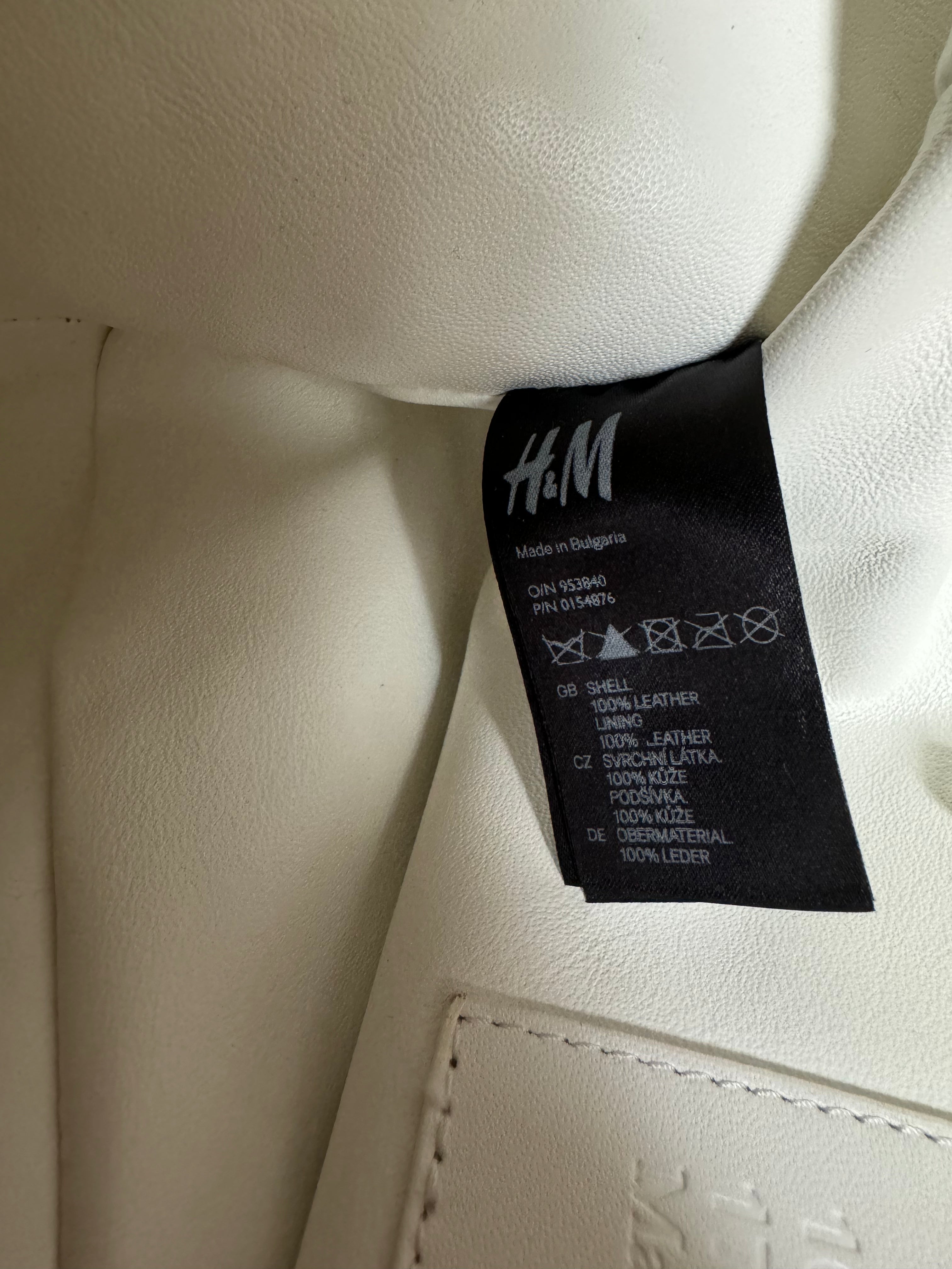 2006 Maison Margiela x HM Elegance Unzipped Leather Shoulder Bag (OS) - 6