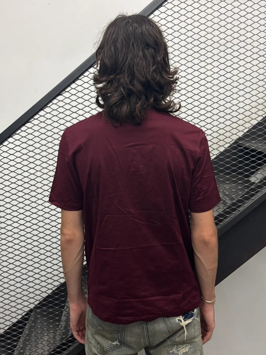 2010s Prada Burgundy Chest Pocket Polo wtERGoLP 1