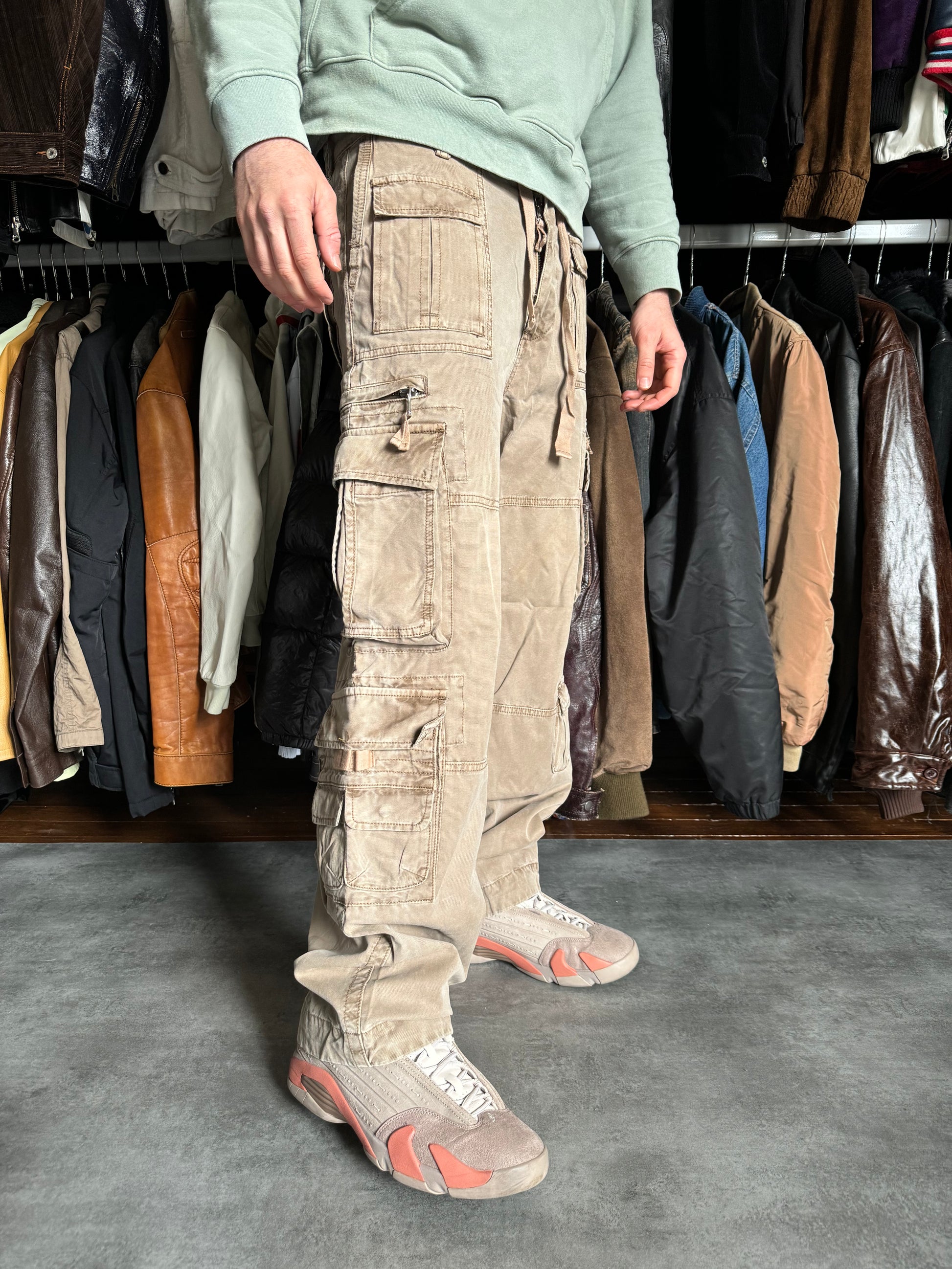 FW2006 Dolce & Gabbana Cargo Army Pants (L) - 3