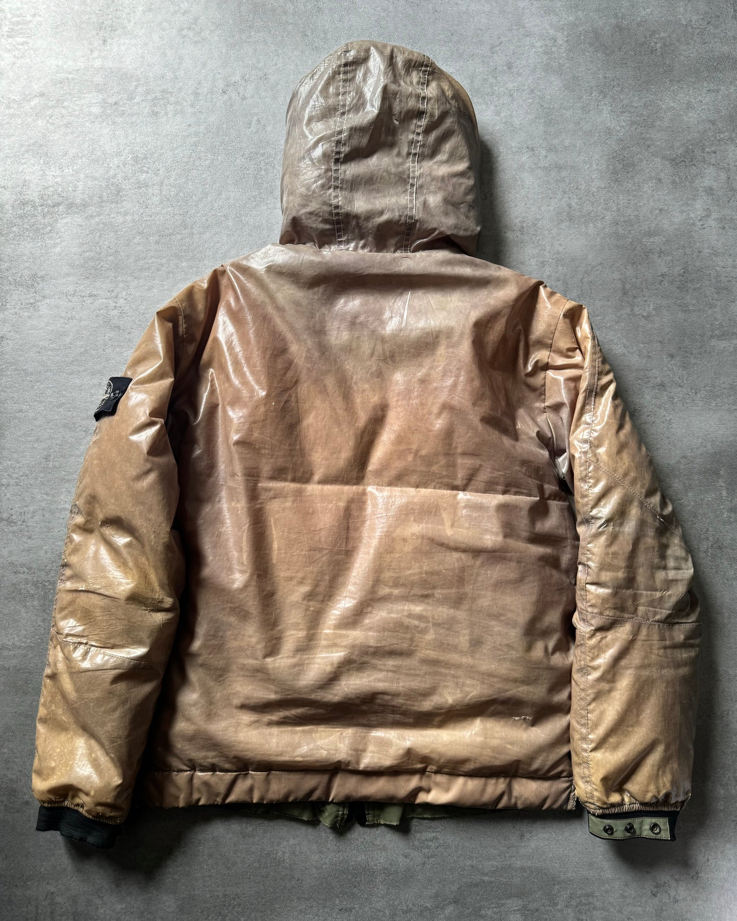 AW2009 Stone Island Ice Termo Camel Jacket  (M) - 2