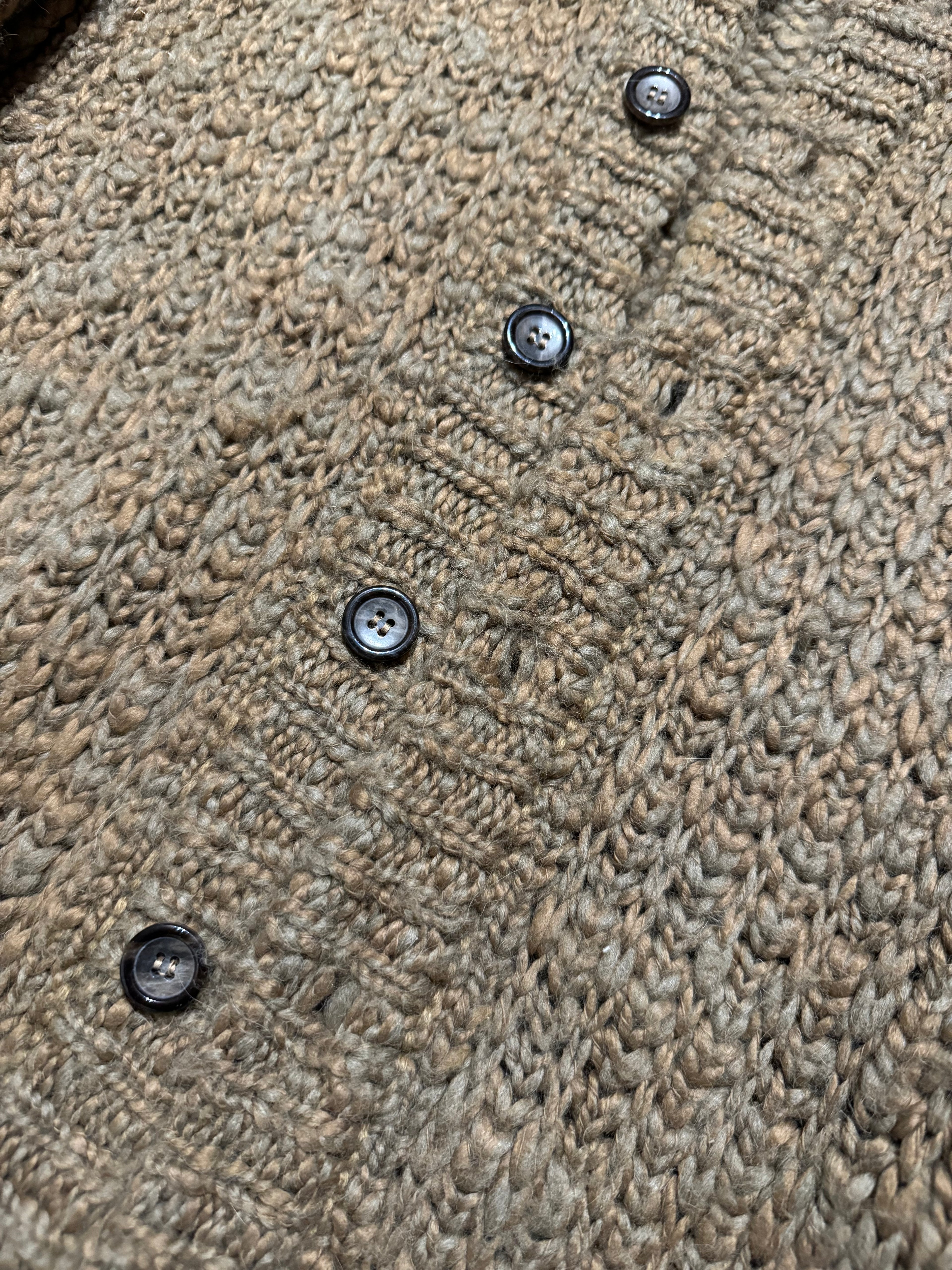 AW2008 Dolce & Gabbana Wool & Alpaga Buttoned Sweater (M/L) - 10