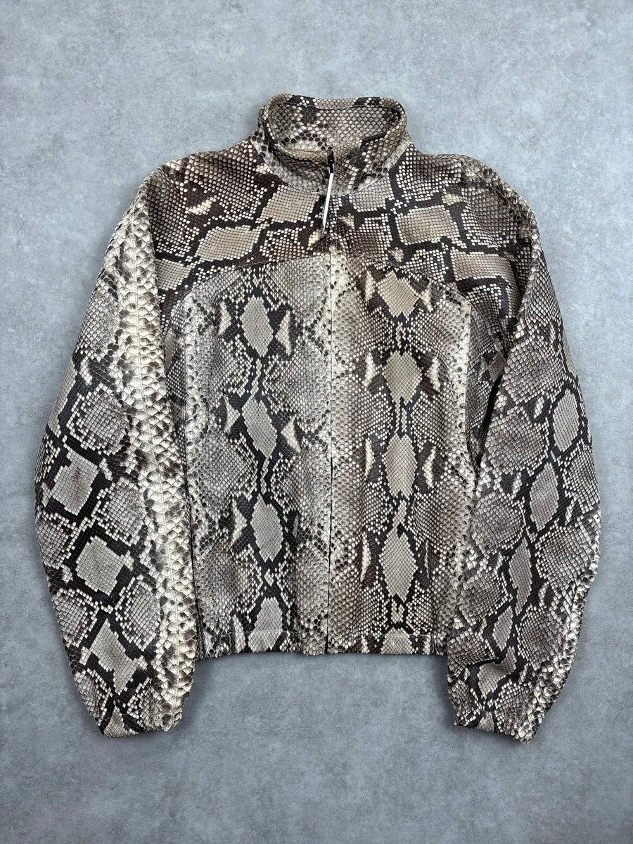 SS2000 Gucci Python Leather Zip-Up Light Jacket by Tom Ford xTewrrVx 0