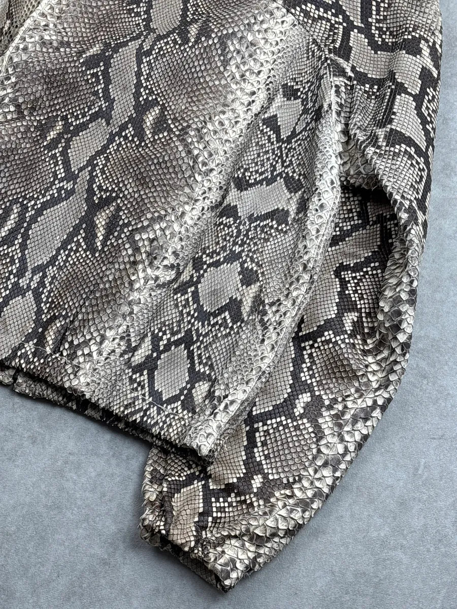 SS2000 Gucci Python Leather Zip-Up Light Jacket by Tom Ford xTewrrVx 11