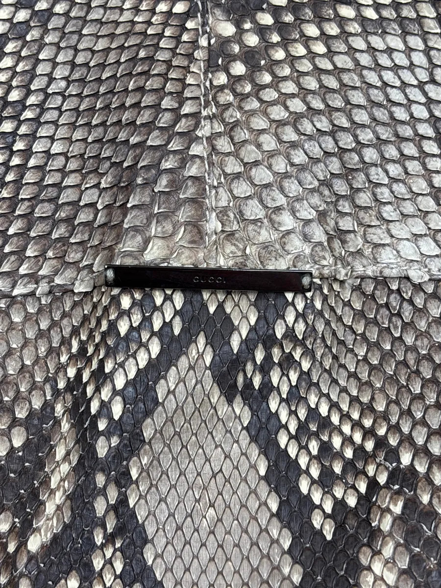 SS2000 Gucci Python Leather Zip-Up Light Jacket by Tom Ford xTewrrVx 12