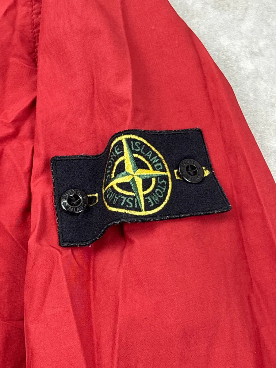 Stone Island Red Nylon Bomber Jacket xaECGzyy 10