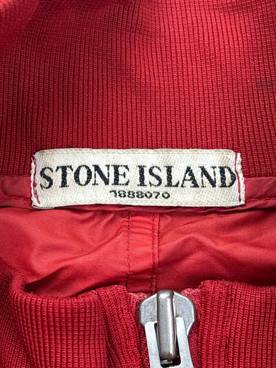 Stone Island Red Nylon Bomber Jacket xaECGzyy 14