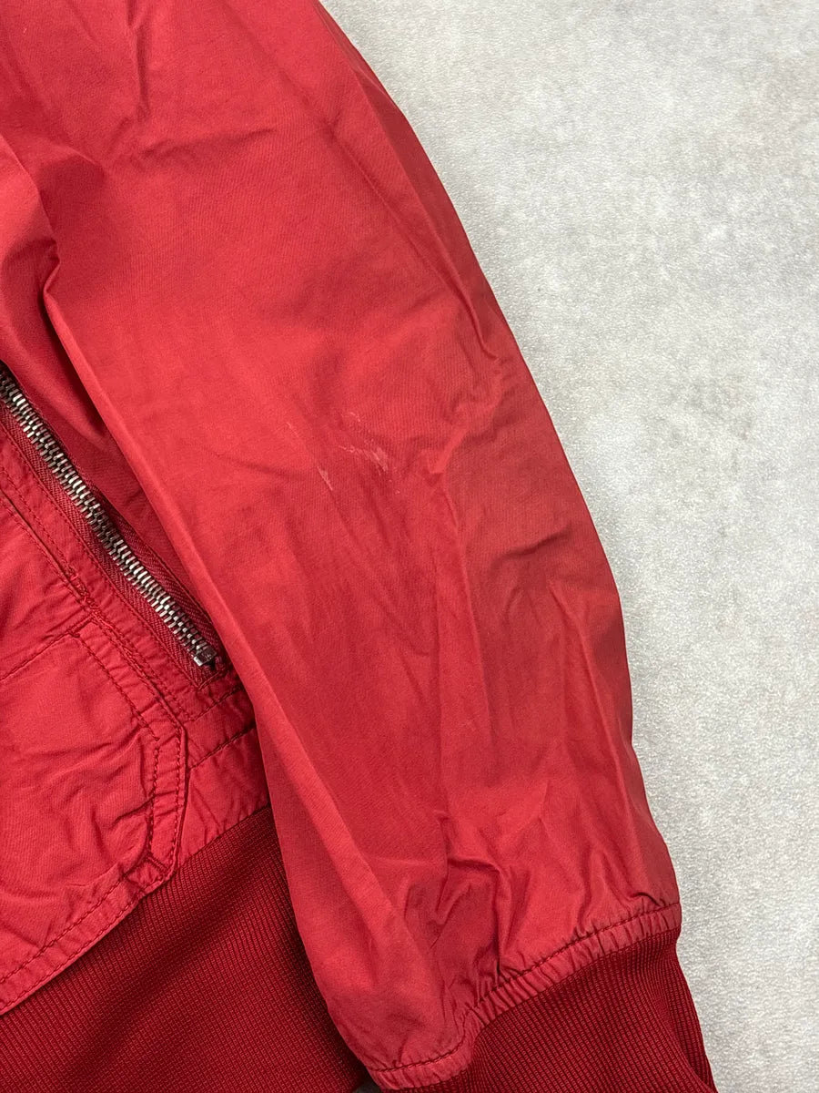Stone Island Red Nylon Bomber Jacket xaECGzyy 11