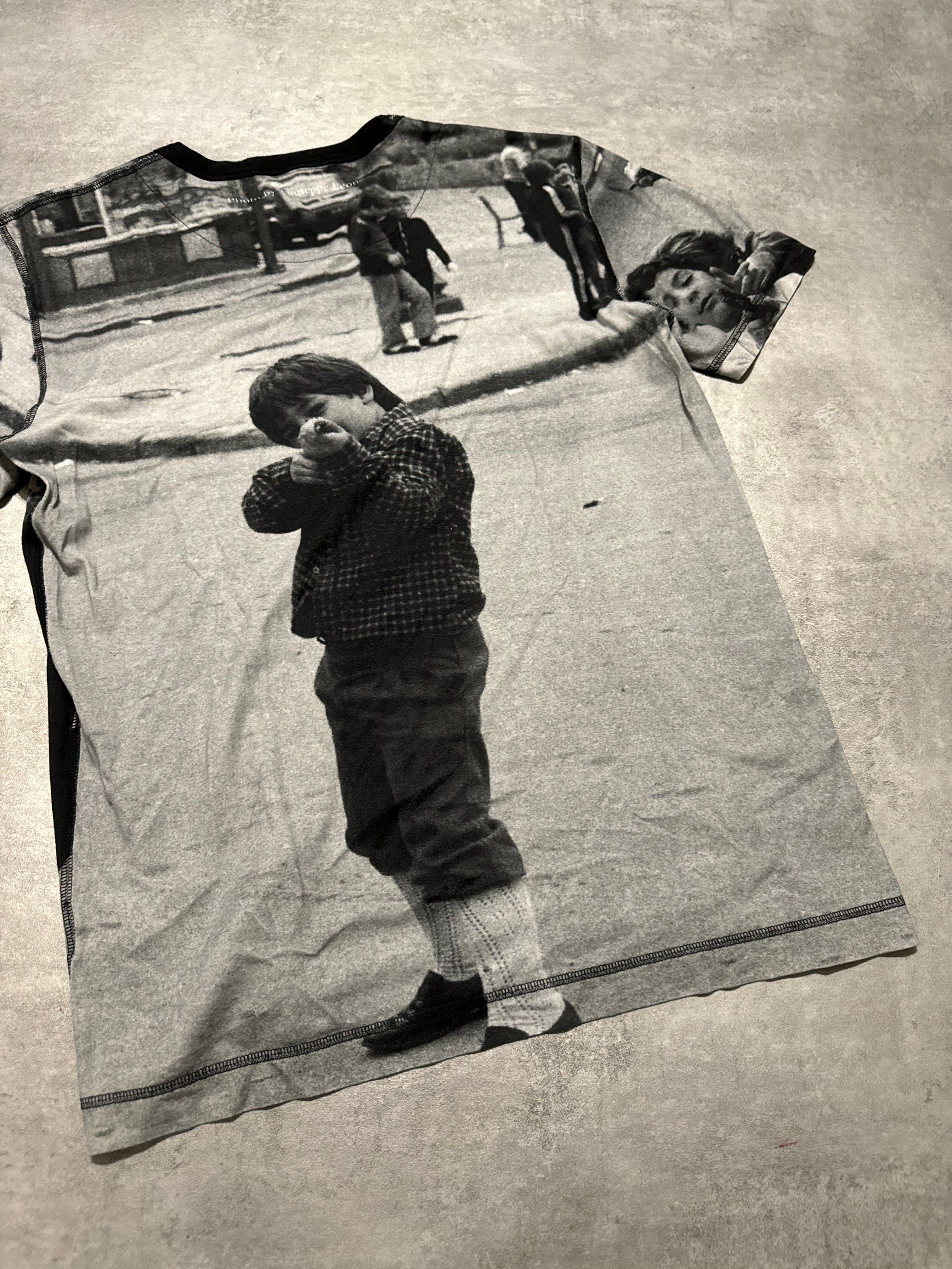 Dolce & Gabbana Black & White Rebel Young Children Tee-Shirt (S) - 6