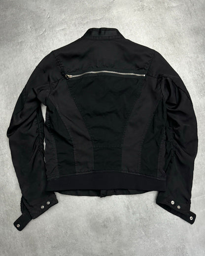 Marithe + François Girbaud Ultimate Zippers Black Jacket (XS/S) - 8