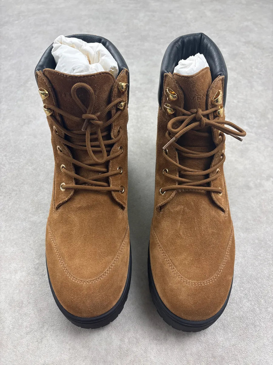 Givenchy Camel Suede Hiking Boots XTQNvGh 1