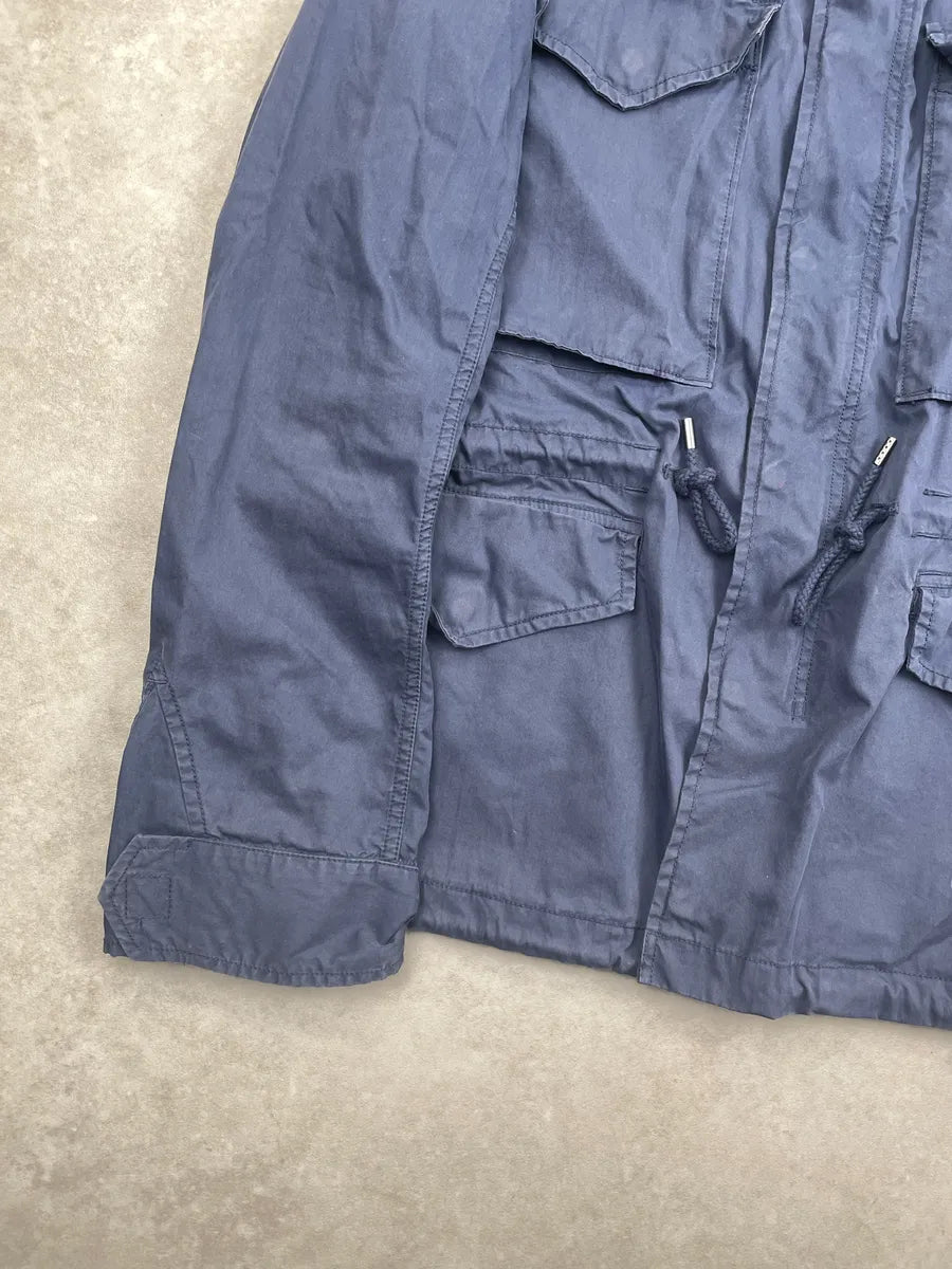 Ralph Lauren Denim & Supply Navy Nylon Multi-Pocket Field Jacket Light Jacket xwVSxUfl 6