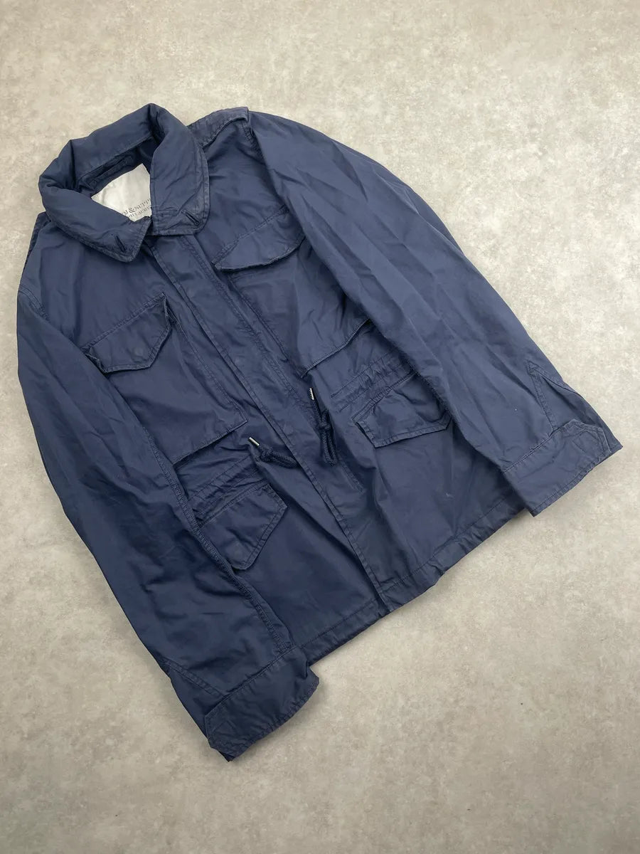 Ralph Lauren Denim & Supply Navy Nylon Multi-Pocket Field Jacket Light Jacket xwVSxUfl 4