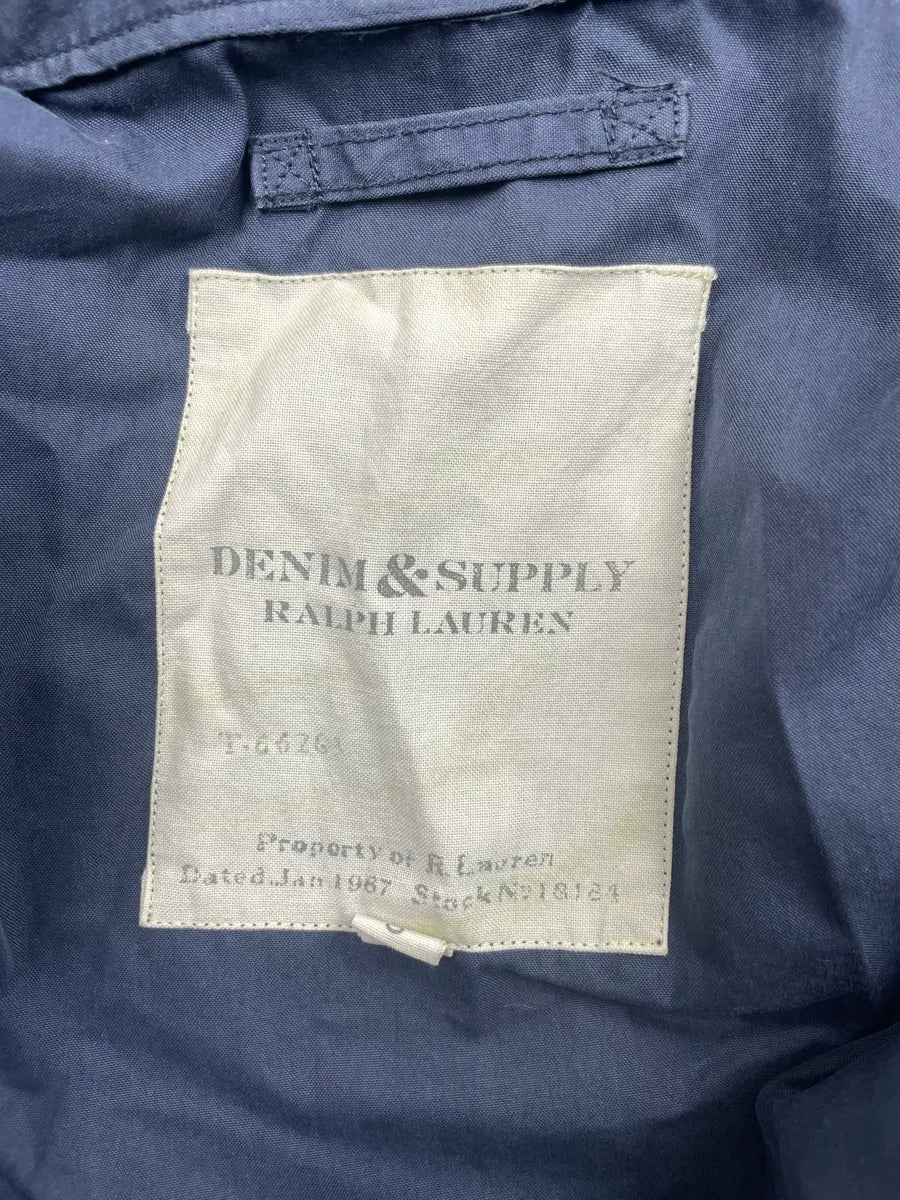 Ralph Lauren Denim & Supply Navy Nylon Multi-Pocket Field Jacket Light Jacket xwVSxUfl 11