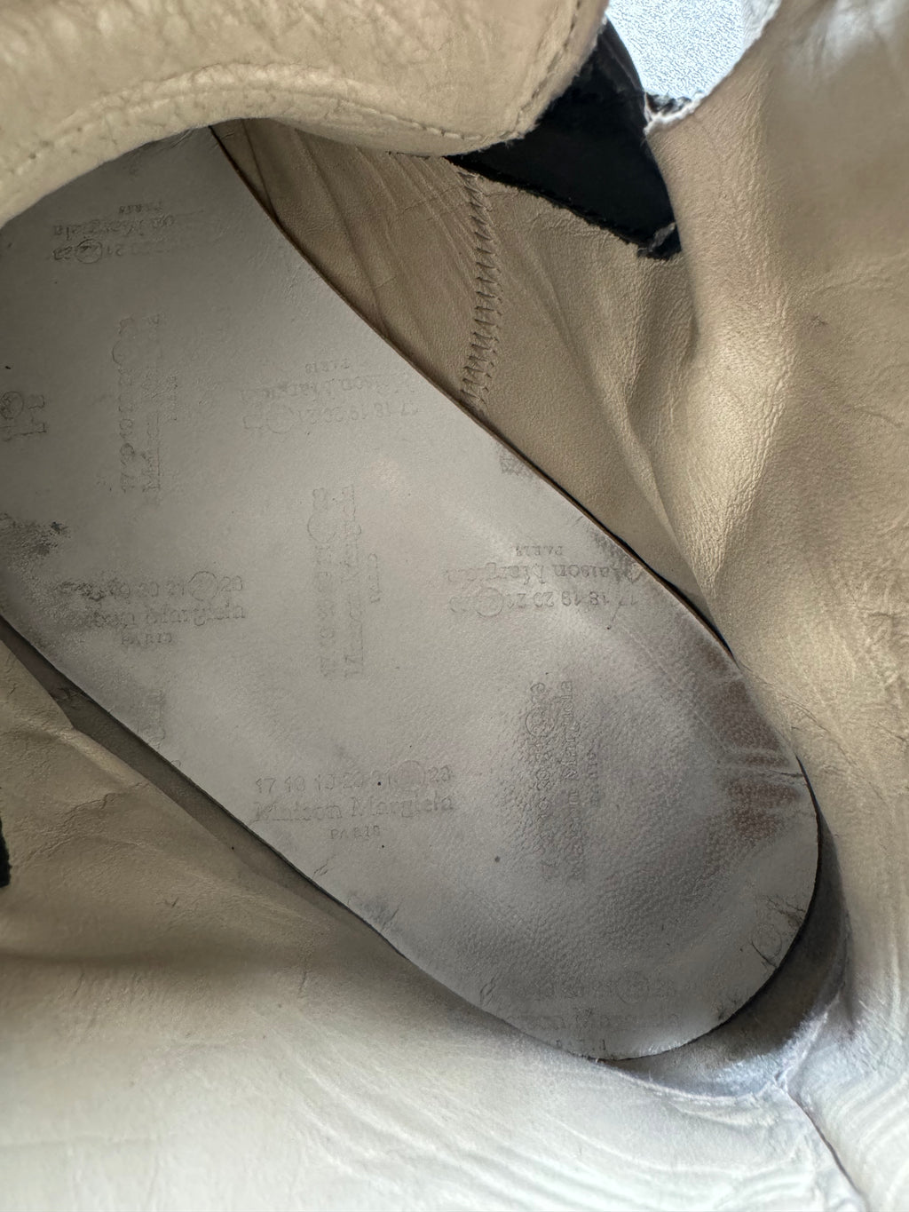 Maison Margiela High Top Black Leather (43) - 10
