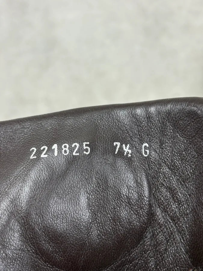 Gucci Brown Leather Monogram High Top Sneakers cEFfFJC 9