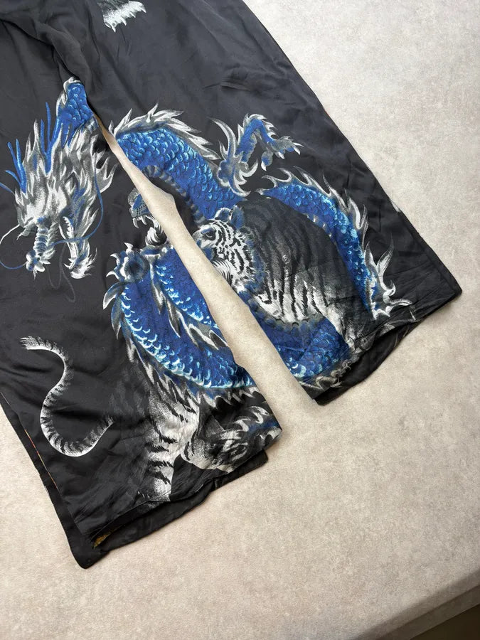 Y/Project Black Asian Dragon Detachable Track Pants GSgZdhn 7