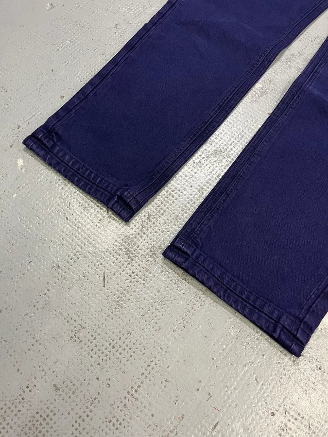 Y-Project Double Layering Purple Denim Jeans GvGGQmO 6