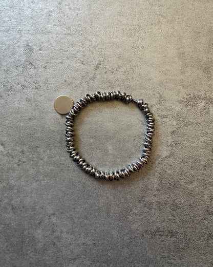 SS2020 Emporio Armani Adjustable Brutalist Grey Bracelet (OS) - 2