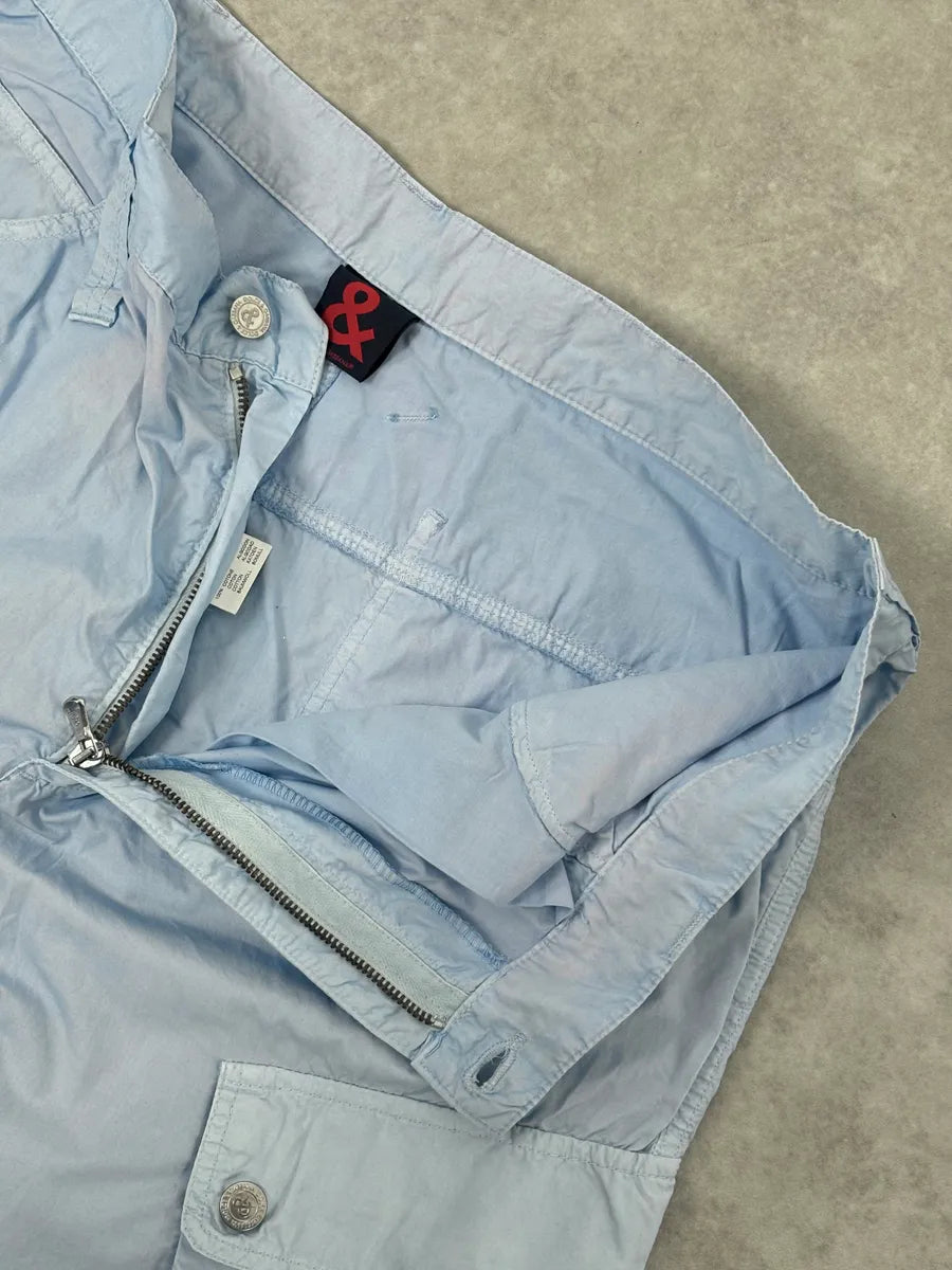 2000s Dolce & Gabbana Light Blue Cargo Pants pqZhLLP 8