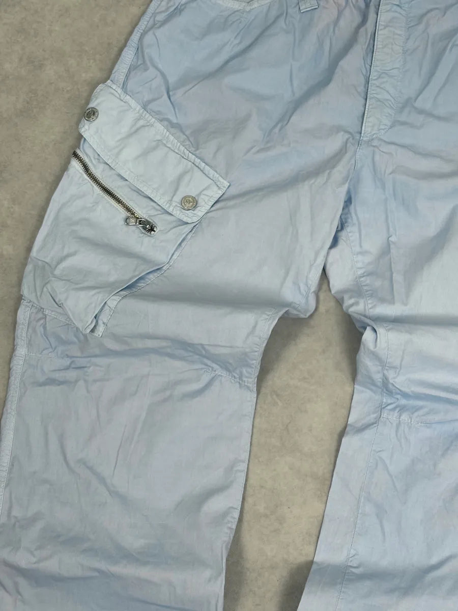 2000s Dolce & Gabbana Light Blue Cargo Pants pqZhLLP 9