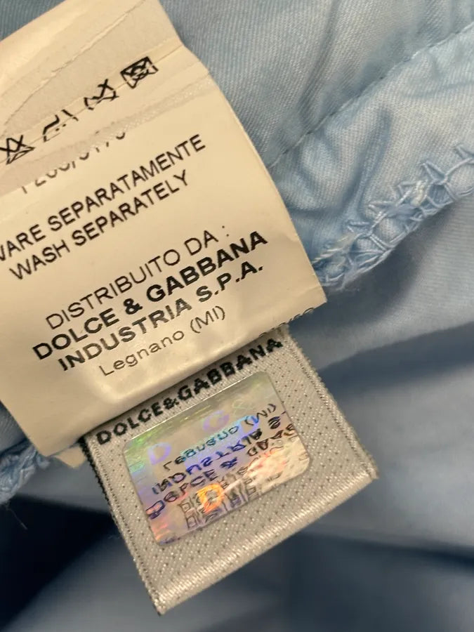 2000s Dolce & Gabbana Light Blue Cargo Pants pqZhLLP 11