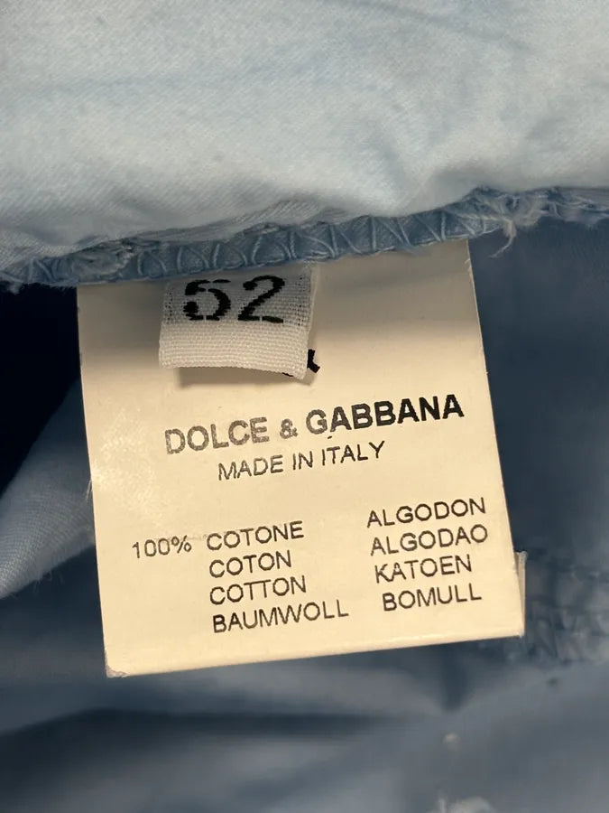 2000s Dolce & Gabbana Light Blue Cargo Pants pqZhLLP 10