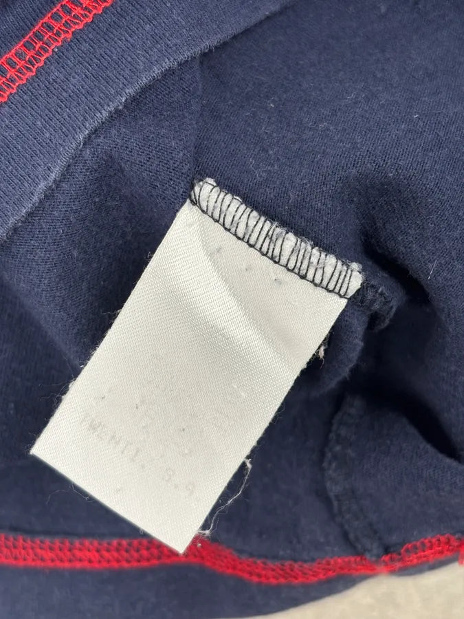 2000s Marithé + François Girbaud Navy Longsleeve Bottle Print T-Shirt tnTkiwz 9