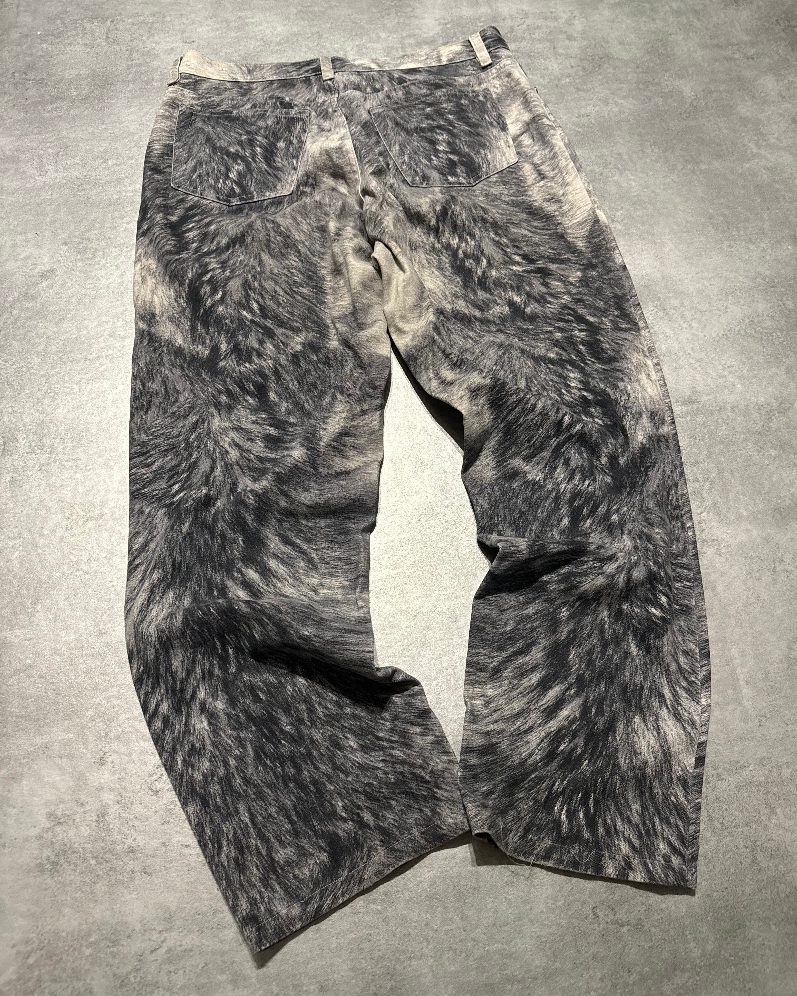 AW1999 Roberto Cavalli Heavy Animal Pants (M) - 2
