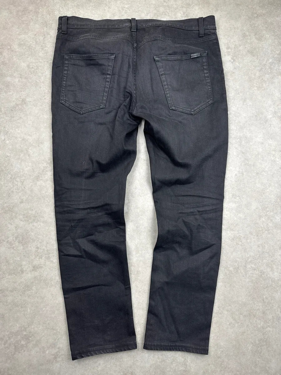 SS2020 Saint Laurent Black Slim Denim Jeans yNPjnlzl 5