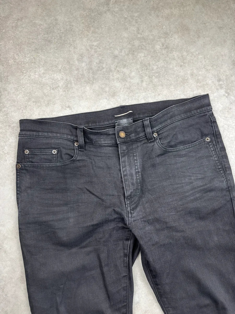 SS2020 Saint Laurent Black Slim Denim Jeans yNPjnlzl 6