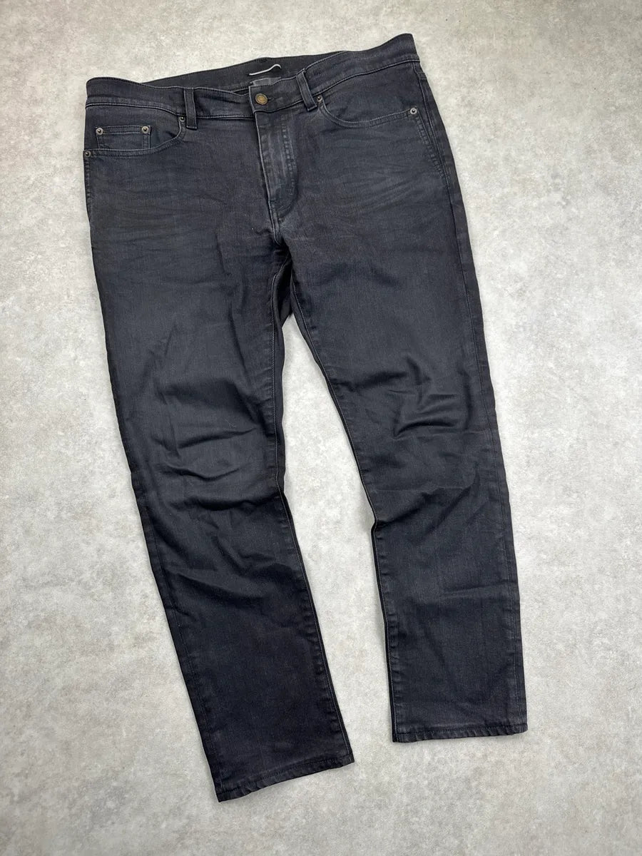SS2020 Saint Laurent Black Slim Denim Jeans yNPjnlzl 4