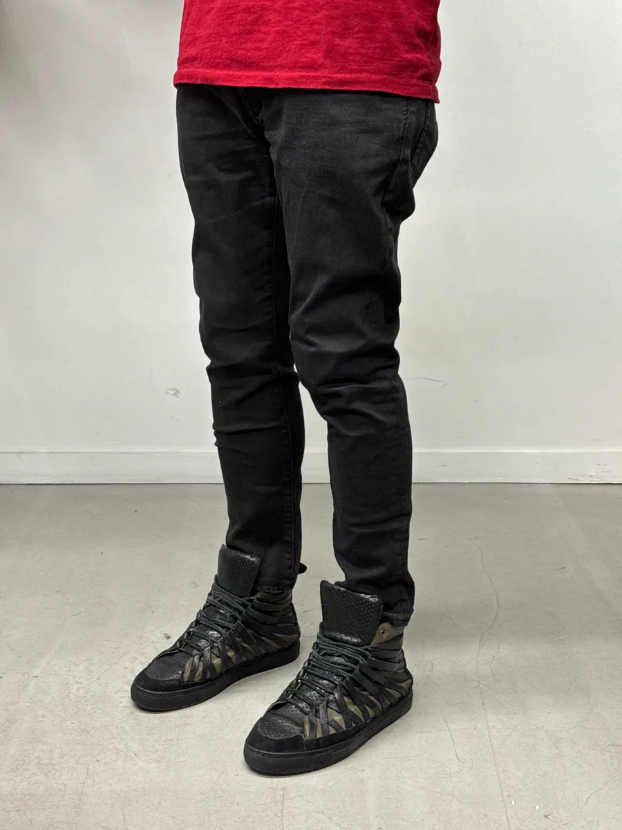 SS2020 Saint Laurent Black Slim Denim Jeans yNPjnlzl 2