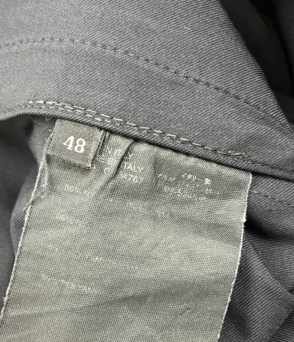 2000s Prada Dark Navy Technical Ankle Zip Sport Pants yNxkXZMk 9