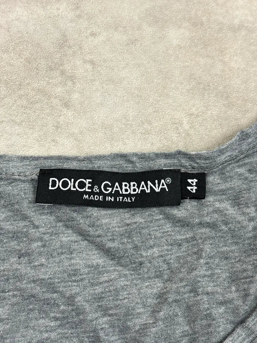 2000s Dolce & Gabbana Grey Madonna Like a Virgin T-Shirt yVJIAWoJ 8