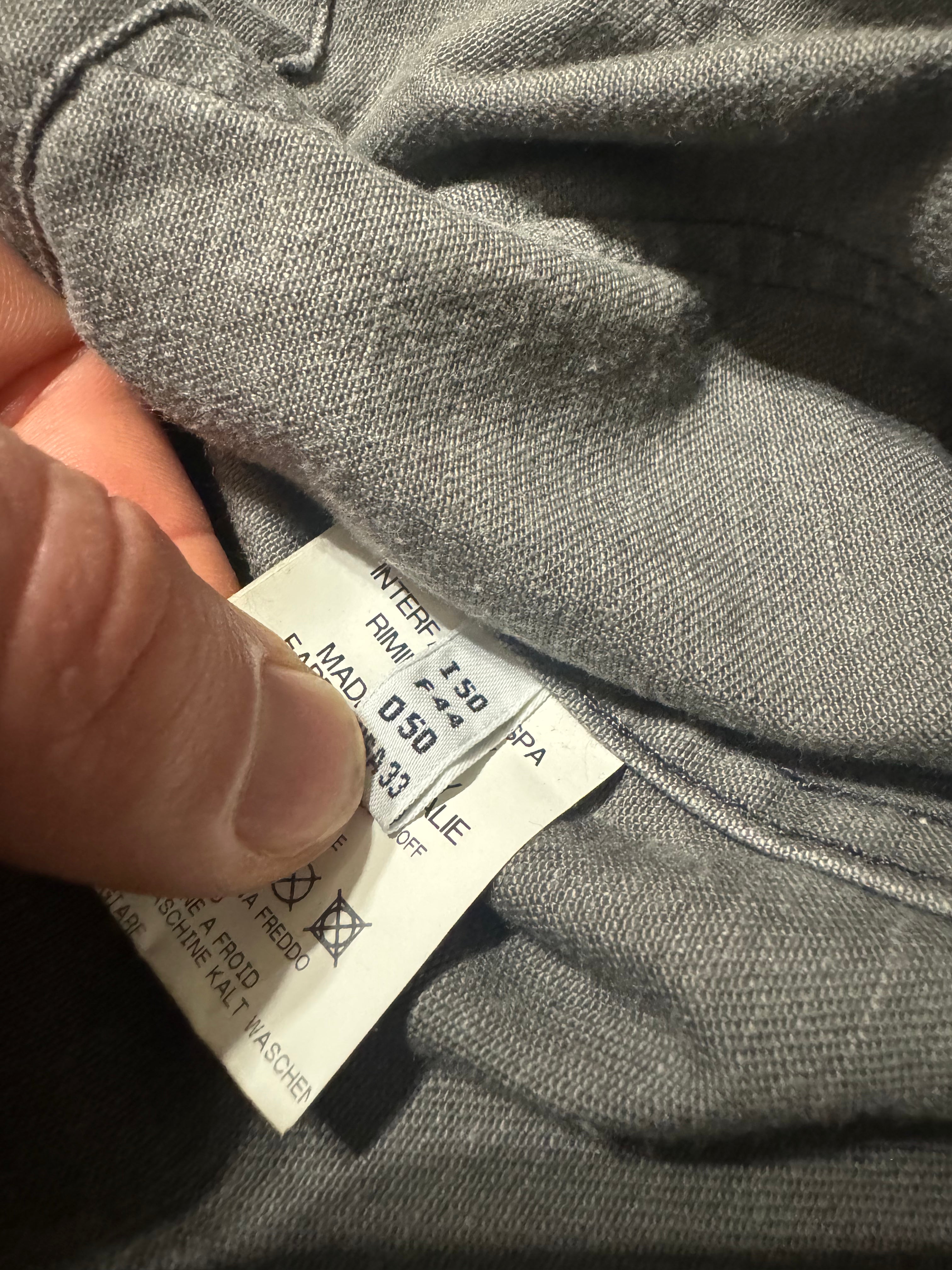 2000s Marithé + François Girbaud Grey Buttoned Jacket  (S) - 7