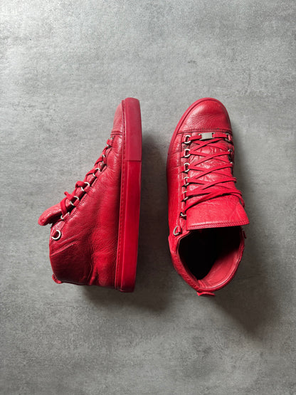 Balenciaga Arena High Top Red (43) - 3