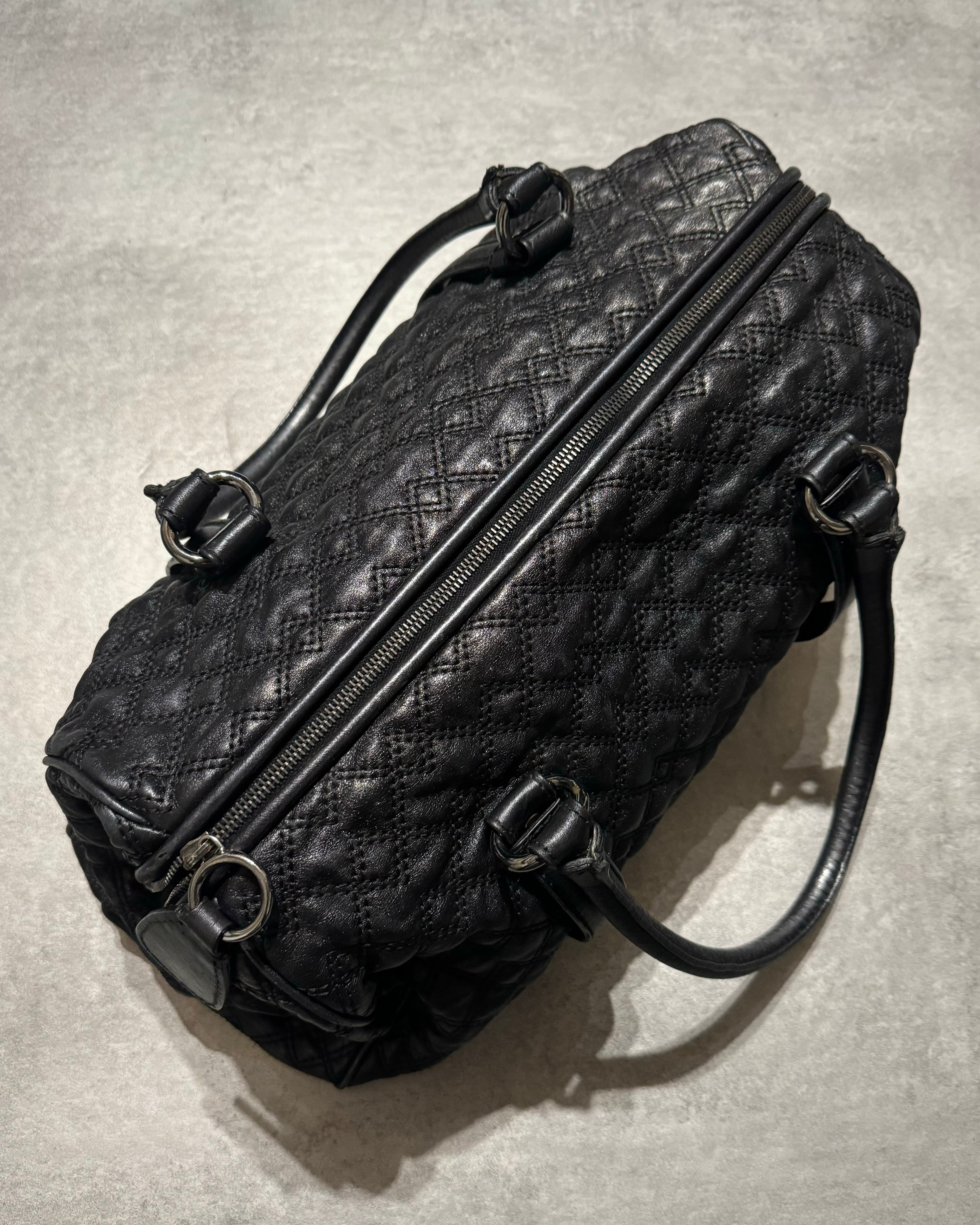 AW2008 Dolce & Gabbana Black Handle Leather Bag (OS) - 1